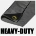 EXTRA Heavy Duty 12 mil Silver Tarp 3 Ply Coated Reinforced Canopy 6 oz 3 Layer