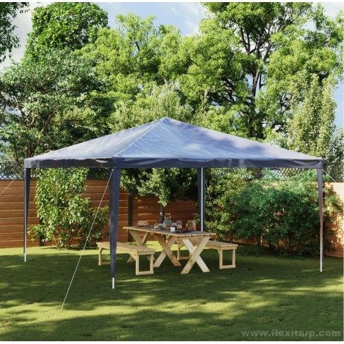 Tidyard Party Tent Gazebo Canopy PE Roof Shelter Green for Backyard, V1L5