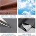 Soft Waterproof Synthetic Fabric Material, Marine Vinyl Faux Leather Sheets,Durable