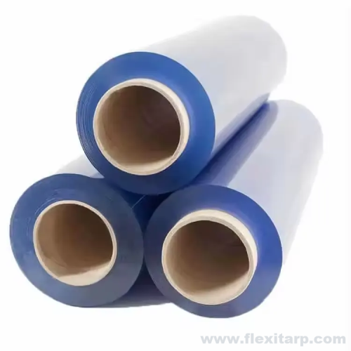 China PVC Film Crystal Super Transparent Flexible Soft PVC Sheet in Roll Coated with Stretch Feature for Soft Use