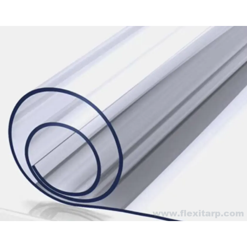 China PVC Film Crystal Suppliers Clear Soft PVC Film Super Transparent Flexible Sheet In Roll For Soft