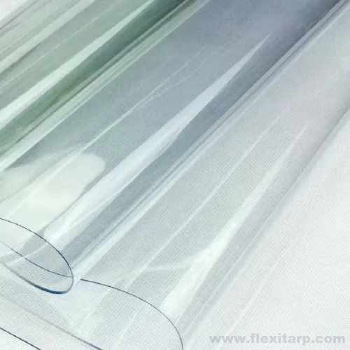 Oilproof White Color Thick Transparent Soft Pvc Film Roll Plastic Film Vinyl Sheet Super Clear Pvc Roll